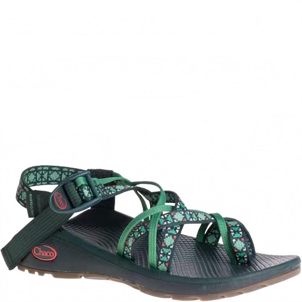 NEW CHACO women's z/cloud x2 remix sandals in creed pine